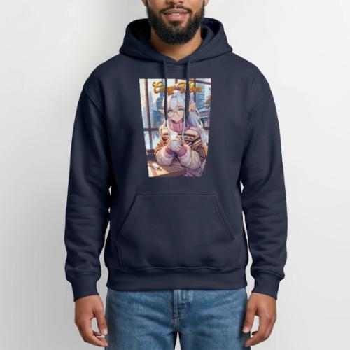 Cozy Cafe Vibes - Gildan Heavy Blend Adult Hoodie