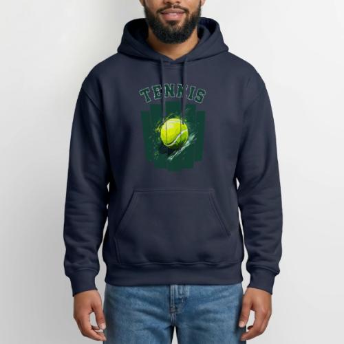 Tennis Motion - Gildan Heavy Blend Adult Hoodie