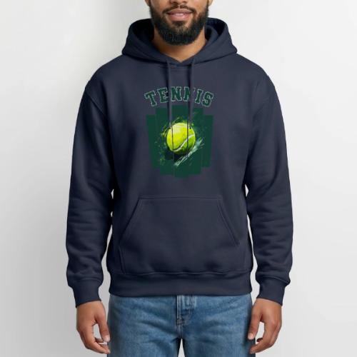 Tennis Motion - Heavyweight Unisex Hoodie by Gildan