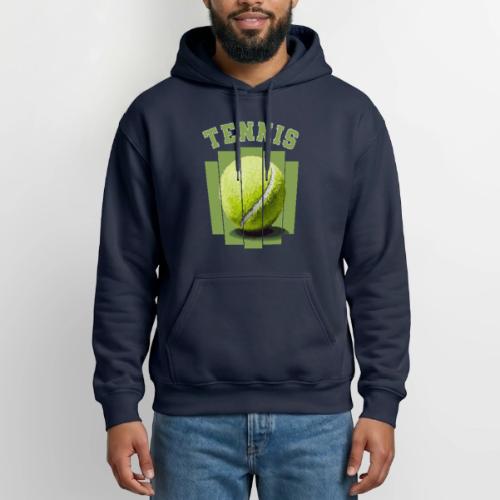 Tennis Minimal - Heavyweight Unisex Hoodie by Gildan