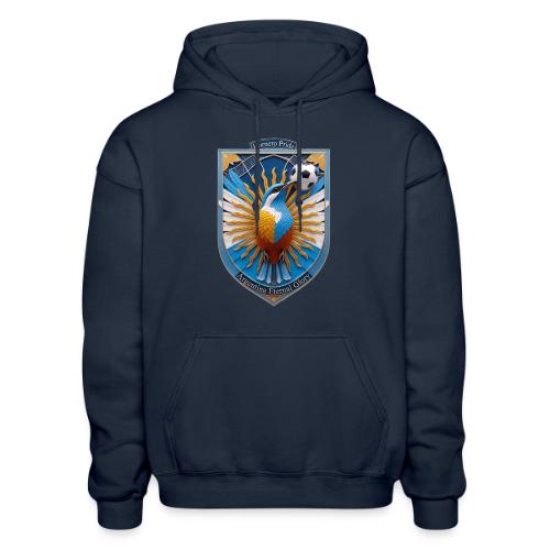 Argentina Hornero Soccer T Shirt, Football Gift - Heavyweight Unisex Hoodie by Gildan