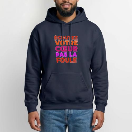 Heart first - Gildan Heavy Blend Adult Hoodie