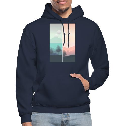 Travelling through the ages - Gildan Heavy Blend Adult Hoodie