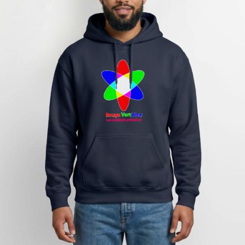 RGB Primary Colors - Gildan Heavy Blend Adult Hoodie