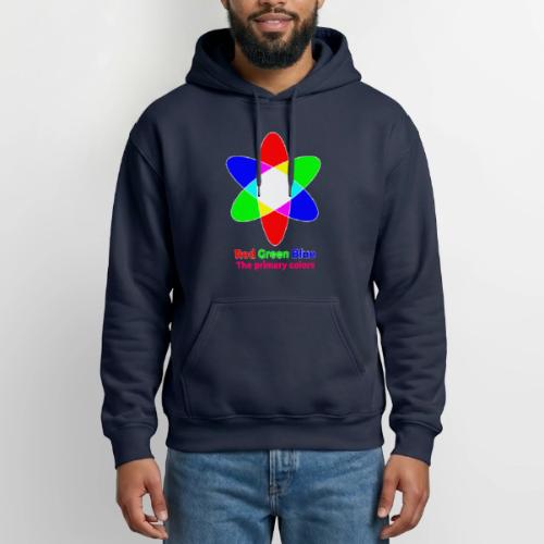 Primary colors: RGB Origins - Heavyweight Unisex Hoodie by Gildan