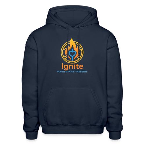 Ignite Youth and Family Logo - Heavyweight Unisex Hoodie by Gildan