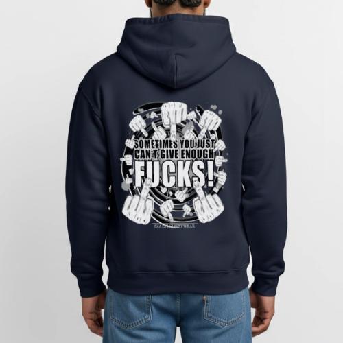 Not enough fucks given! - Heavyweight Unisex Hoodie by Gildan