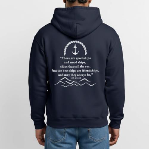 There are good ships and there are wood ships - Gildan Heavy Blend Adult Hoodie
