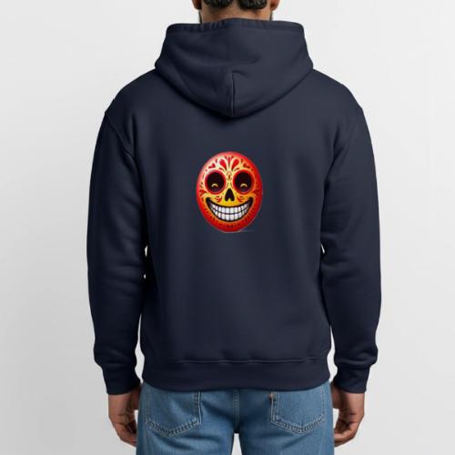 Happy face - Heavyweight Unisex Hoodie by Gildan