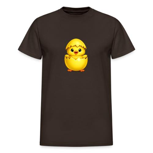 Easter Chick yellow - Heavyweight Unisex T-Shirt by Gildan