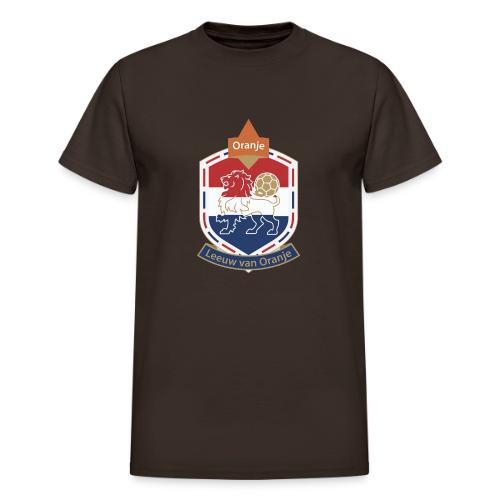 Netherlands Lion Crest T-Shirt, Dutch Badge Gift - Heavyweight Unisex T-Shirt by Gildan