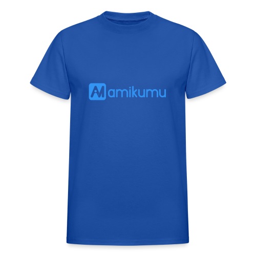 Amikumu Logo Blue - Gildan Ultra Cotton Adult T-Shirt