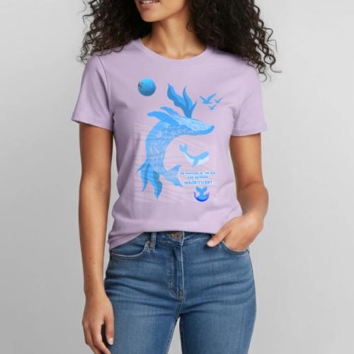 The Wonders Of The Sea - Heavyweight Unisex T-Shirt by Gildan