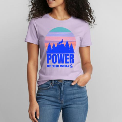 Power Of The Wolf - Heavyweight Unisex T-Shirt by Gildan