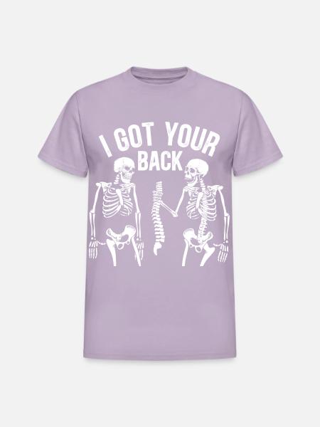 I got your back. - Heavyweight Unisex T-Shirt by Gildan - orchid