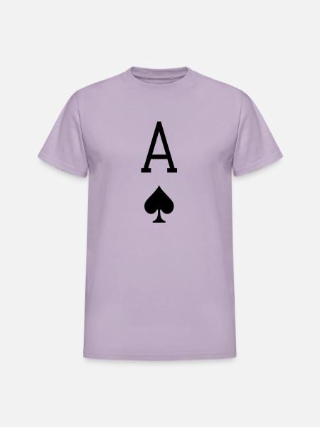 Ace of Spades - Heavyweight Unisex T-Shirt by Gildan - orchid