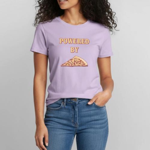 Powered By Pizza - Heavyweight Unisex T-Shirt by Gildan