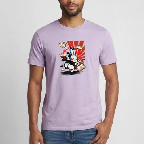 Chinese Year of the Rabbit 2023 - Heavyweight Unisex T-Shirt by Gildan