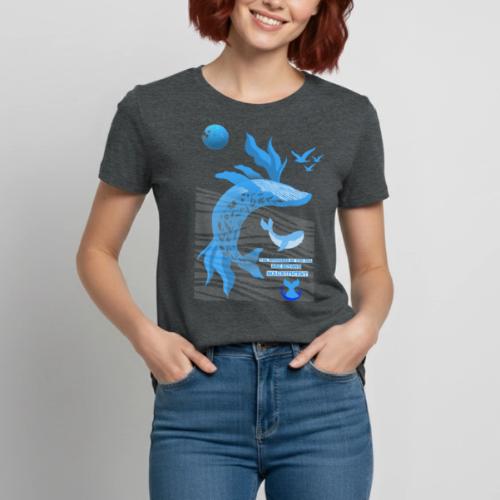 The Wonders Of The Sea - Heavyweight Unisex T-Shirt by Gildan