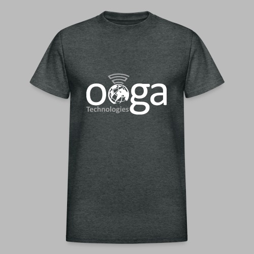OOGA Logo White - Gildan Ultra Cotton Adult T-Shirt