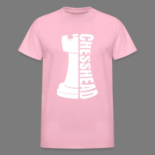 Chesshead Design for Chess Fans - Heavyweight Unisex T-Shirt by Gildan