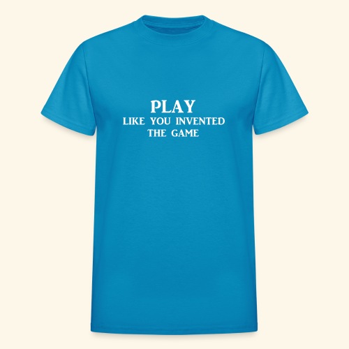 play like game wht - Gildan Ultra Cotton Adult T-Shirt