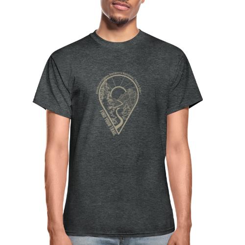 Find Your Trail Location Pin: National Trails Day - Gildan Ultra Cotton Adult T-Shirt