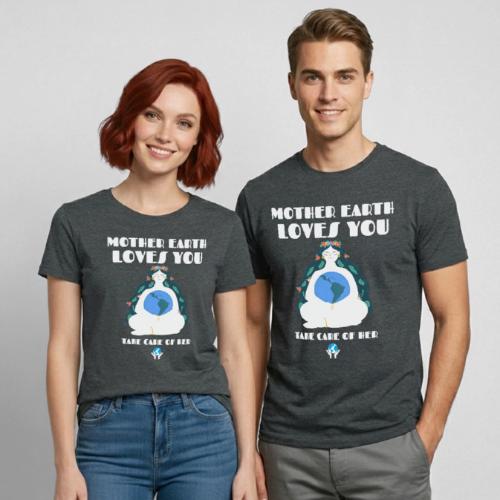 Mother Earth - Heavyweight Unisex T-Shirt by Gildan