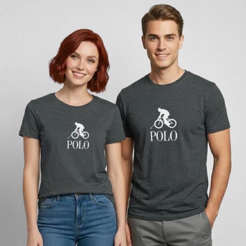 bike polo - Heavyweight Unisex T-Shirt by Gildan