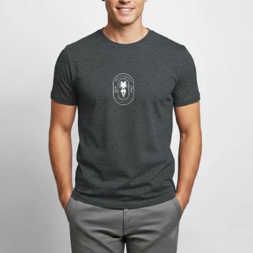 Full Logo White - Heavyweight Unisex T-Shirt by Gildan
