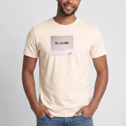 All Alone Album Art - Heavyweight Unisex T-Shirt by Gildan