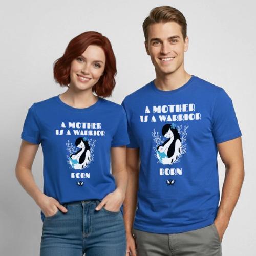 Warrior Mother - Heavyweight Unisex T-Shirt by Gildan