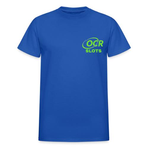 OCR Slots Americana Heart - Heavyweight Unisex T-Shirt by Gildan
