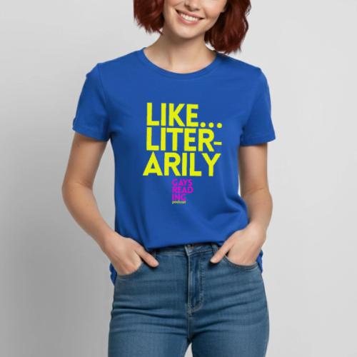 Like... Literarily - Heavyweight Unisex T-Shirt by Gildan