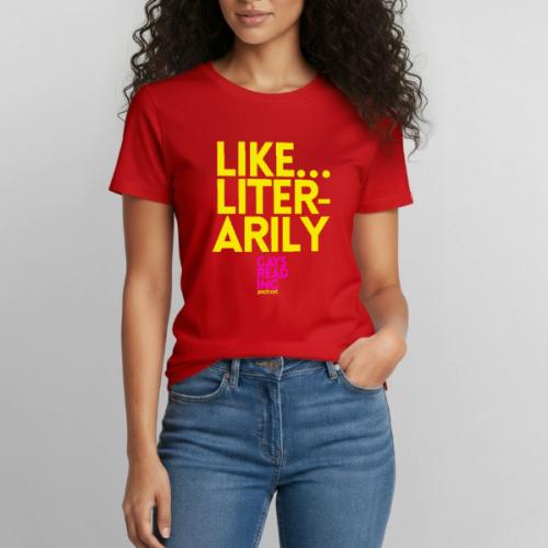 Like... Literarily - Heavyweight Unisex T-Shirt by Gildan