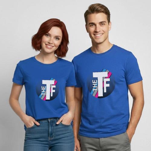 90's Stripe (Gradient) - Heavyweight Unisex T-Shirt by Gildan