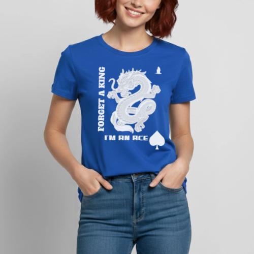 Forget A King I'm An Ace - Heavyweight Unisex T-Shirt by Gildan