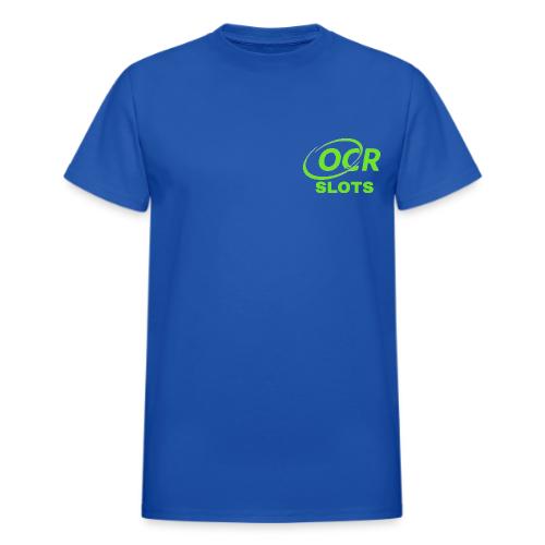 OCR Slots Americana Heart - Heavyweight Unisex T-Shirt by Gildan