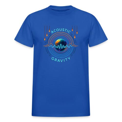 Acoustic Gravity Earth - Heavyweight Unisex T-Shirt by Gildan