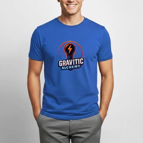 Gravitic Alchemy Logo - Heavyweight Unisex T-Shirt by Gildan