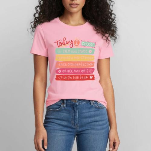 Harmony Collection - Today I Choose - Heavyweight Unisex T-Shirt by Gildan