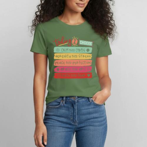 Harmony Collection - Today I Choose - Heavyweight Unisex T-Shirt by Gildan