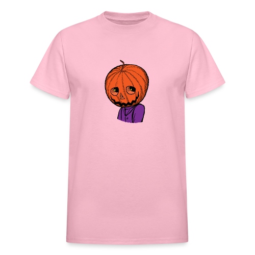 Pumpkin Head Halloween - Gildan Ultra Cotton Adult T-Shirt