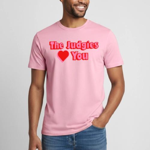 The Judgies Love You - Heavyweight Unisex T-Shirt by Gildan