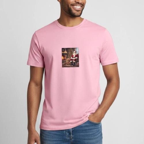 Santa Claus - Heavyweight Unisex T-Shirt by Gildan