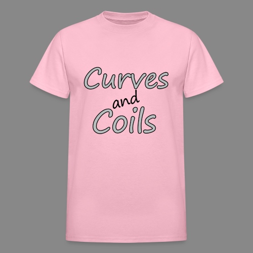 Curves and Coils - Gildan Ultra Cotton Adult T-Shirt