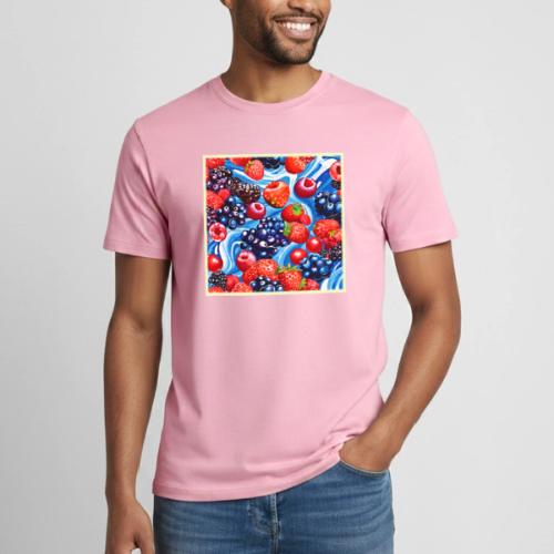 Berrylicious Blue Dream - Heavyweight Unisex T-Shirt by Gildan