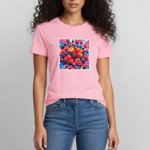 Berrylicious Burst Delight - Heavyweight Unisex T-Shirt by Gildan