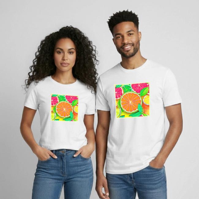 Colorful Citrus Pop Art