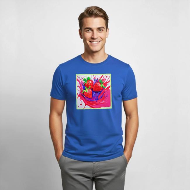 Vibrant Strawberry Splash